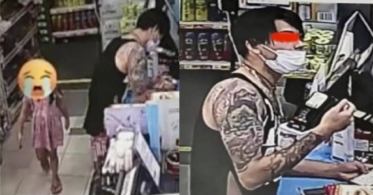 COUPLE BROUGHT YOUNG DAUGHTER WITH THEM TO STEAL FROM MINI-MART