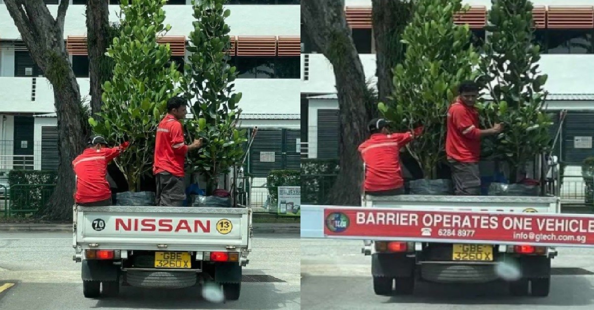 WORKERS MADE TO STAND DANGEROUSLY ON LORRY TO JAGA CARGO