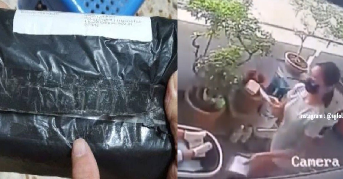 DELIVERY WOMAN ALLEGEDLY OPENED CUSTOMER’S PARCEL, THEN GIVE BACK TO HIM