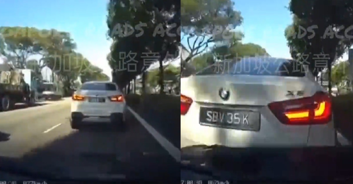 DRIVER DAYDREAMING ON ROAD, KISS THE BACKSIDE OF CAR IN FRONT