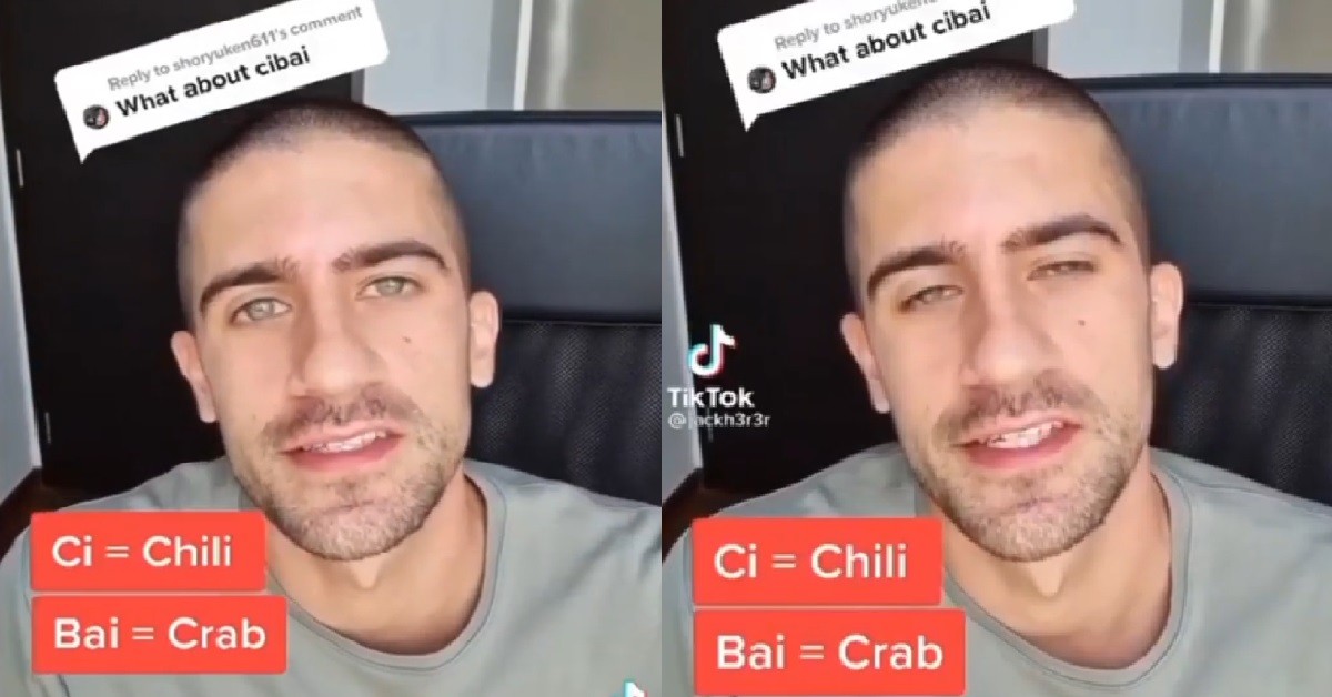 ANG MOH EXPLAINS “CHIBAI”, SAY IT’S WHAT THE LOCALS CALL “CHILLI CRAB”