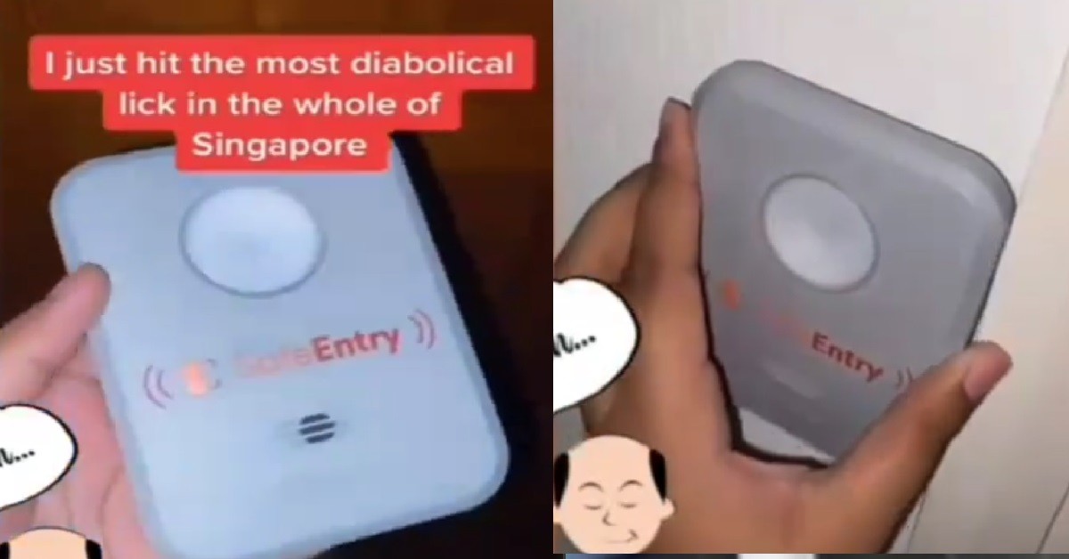 YP STOLE A TRACE-TOGETHER TOKEN SCANNER, THEN SHOW OFF ON TIKTOK