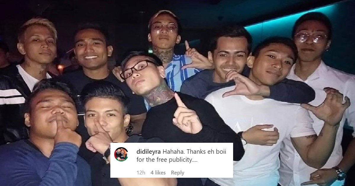 GANGSTERS SHOW OFF GANG SIGNS, BREAKING THE LAW WITHOUT MASK