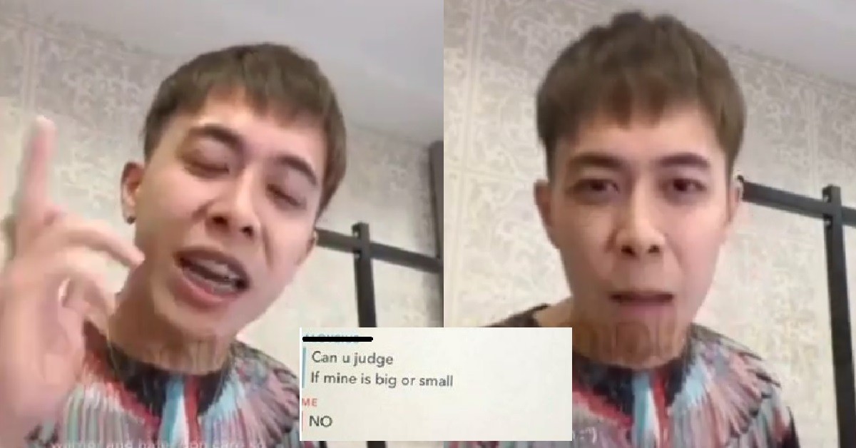 TIKTOKER DULAN PEOPLE KEEP CALLING HIM A “PEDO” FOR SENDING KKB PICS TO XMM