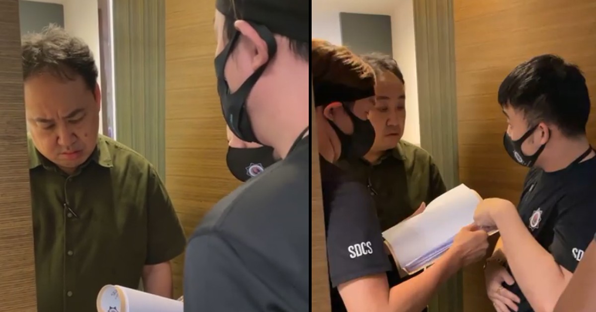 DEBT COLLECTORS TURN UP AT LIM TEAN’S OFFICE