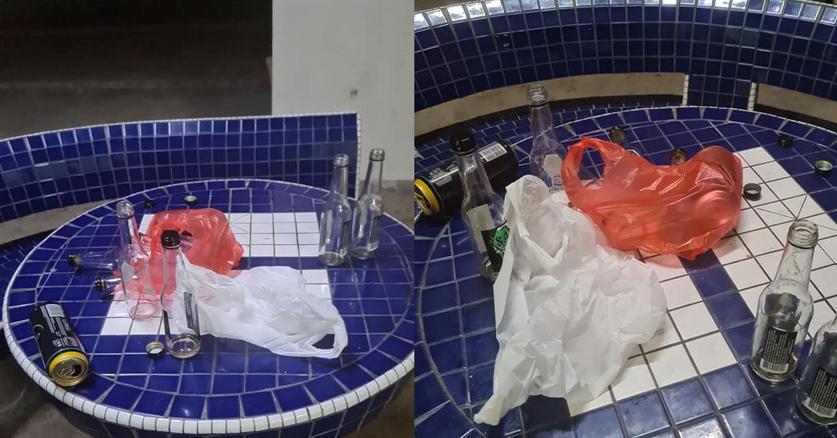 MAN SAYS LITTERING IS KEEPING JOB FOR CLEANERS