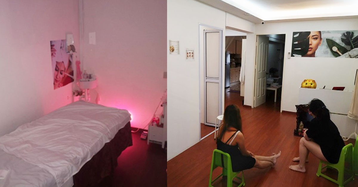 2 MASSAGE PARLOURS CAUGHT BY POLICE WITH “SPECIAL” SERVICE