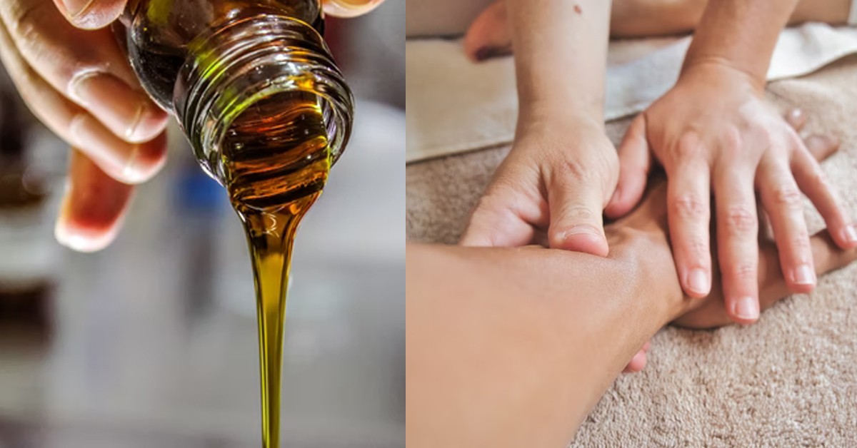 GIRL ADDICTED TO OILING BF UP & GIVING HIM A “HAPPY ENDING”