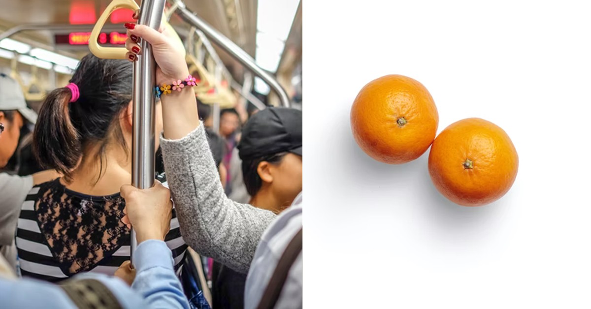GIRL PURPOSELY RUBS HER “NEI NEI” AGAINST GUYS IN MRT