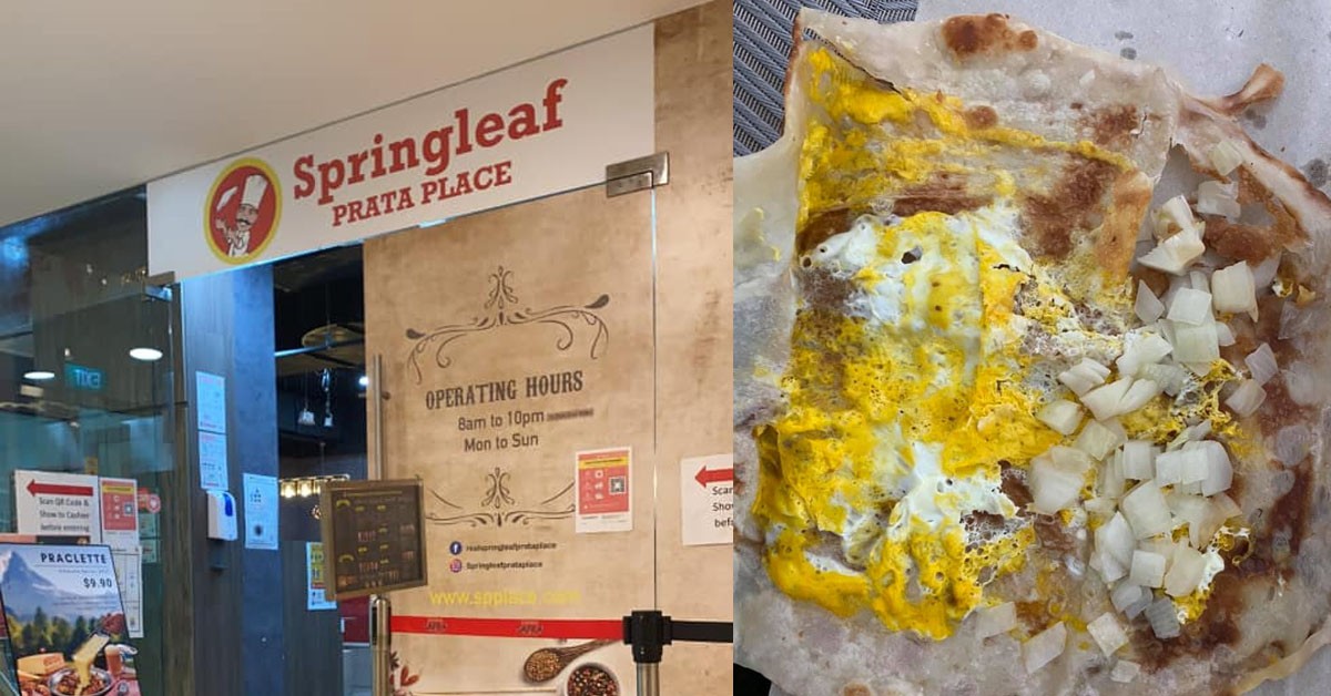 BAD & EXPENSIVE ONION PRATA WITH RUDE STAFF AT YISHUN SAFRA GOES VIRAL