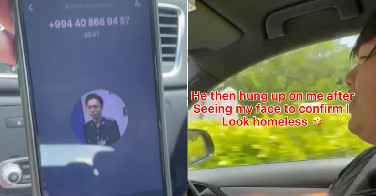 SG FAMOUS COMEDIAN TELLS SCAMMER HE ONLY GOT $8