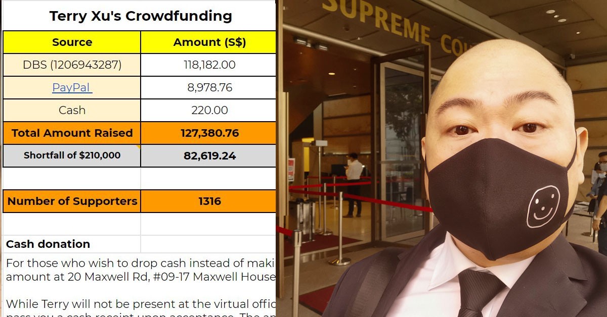 TERRY XU’S CROWDFUNDING GATHERED OVER $127,000 FOR DEFAMATION LAWSUIT