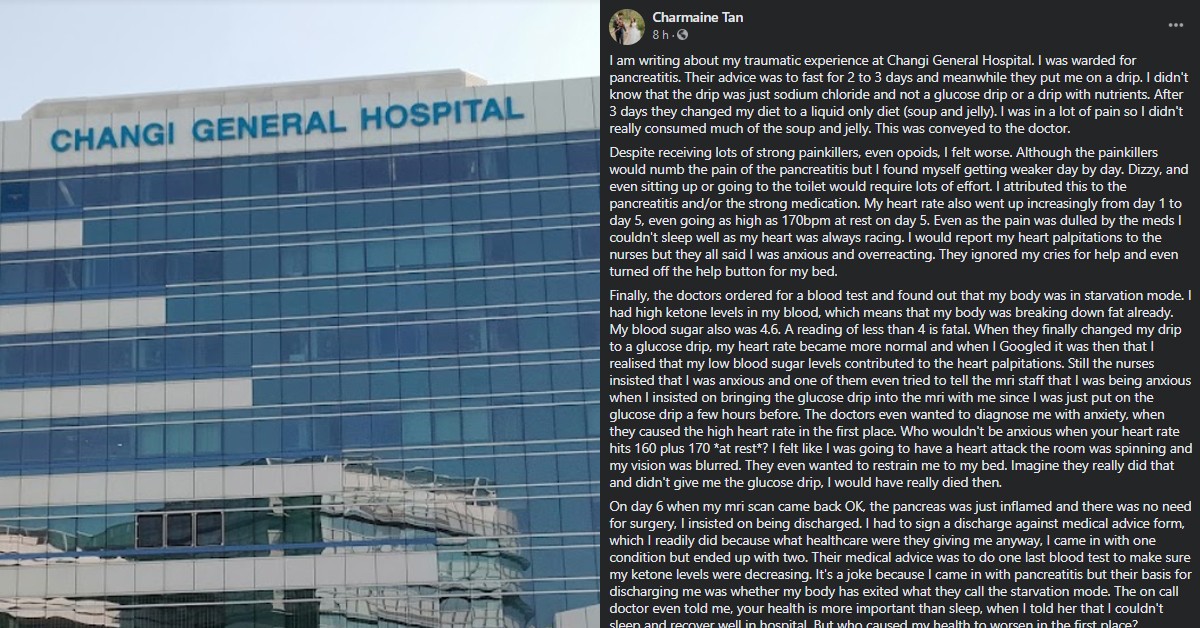 WOMAN SAID SHE HAD A TRAUMATIC EXPERIENCE AT CGH