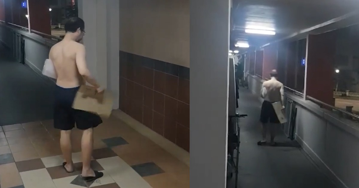 UNCLE SPANKS OWN BUTT ALONG CORRIDOR, MAKES NOISE UNTIL CANNOT SLEEP