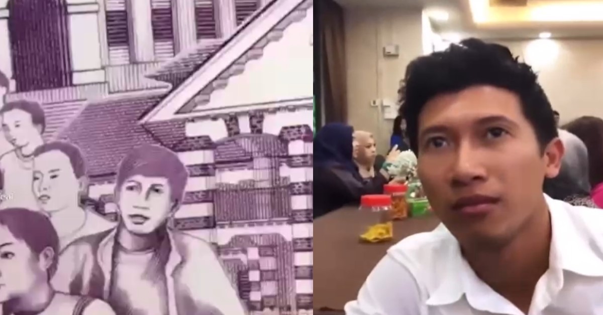 NETIZEN SAYS GUY IS THE SAME GUY AS THE ONE BEHIND A 2 SGD NOTE