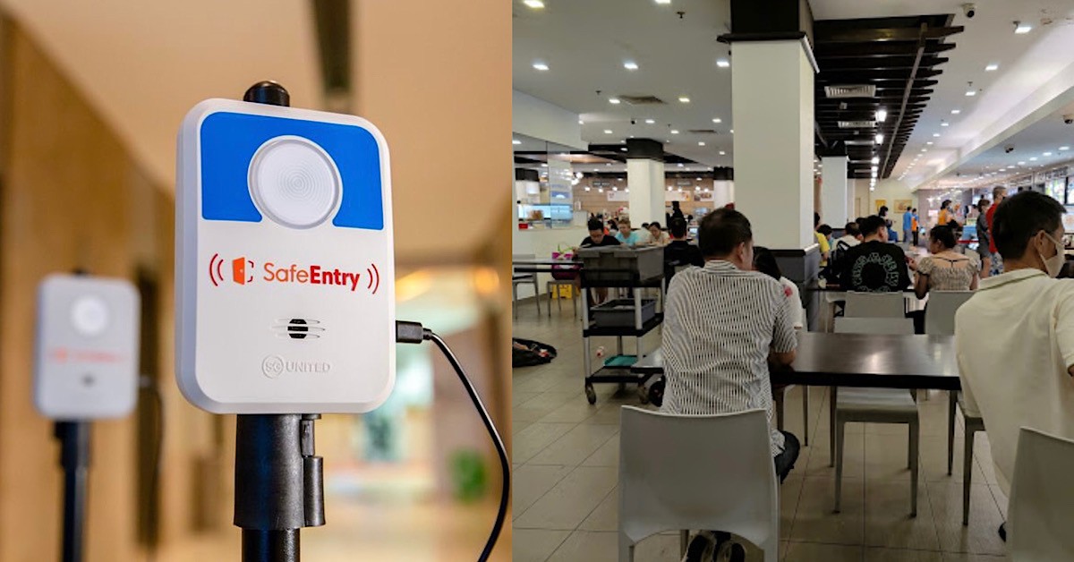 IRRESPONSIBLE ELDERLY UNCLE REFUSED TO CHECK IN SAFE ENTRY AT YEWTEE KOUFU