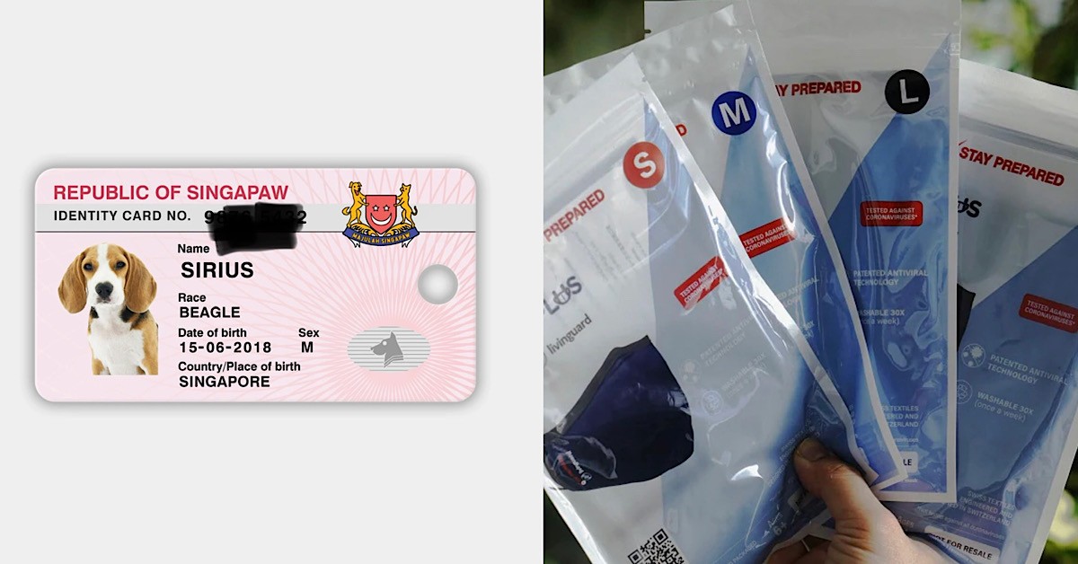 MAN JAILED FOR USING BANKRUPTCY PERSONNEL NRICS TO REDEEM MASKS