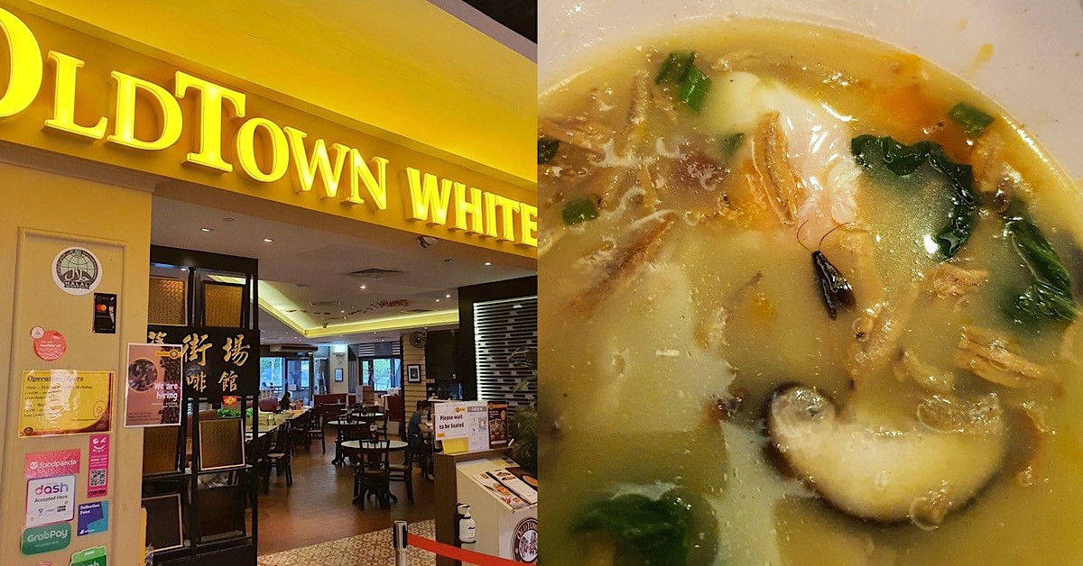 COCKROACH FOUND IN NOODLES @ OLD TOWN WHITE COFFEE KALLANG WAVE OUTLET