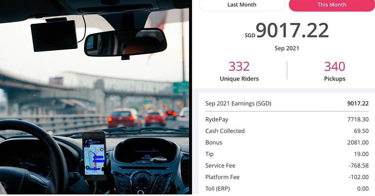 RYDE DRIVER SHOWS EARNINGS OF $9K/MTH, OTHER DRIVERS SAYS IMPOSSIBLE