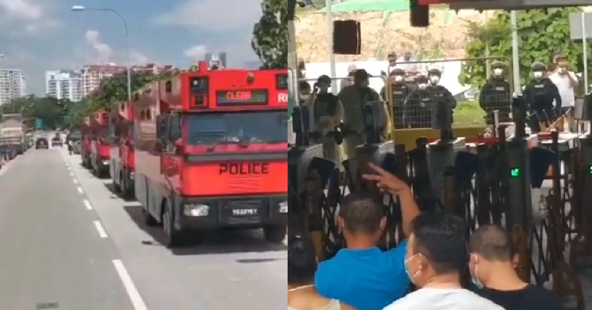 MOM INVESTIGATING COVID BREACHES CLAIMS AT DORM, RIOT POLICE ACTIVATED