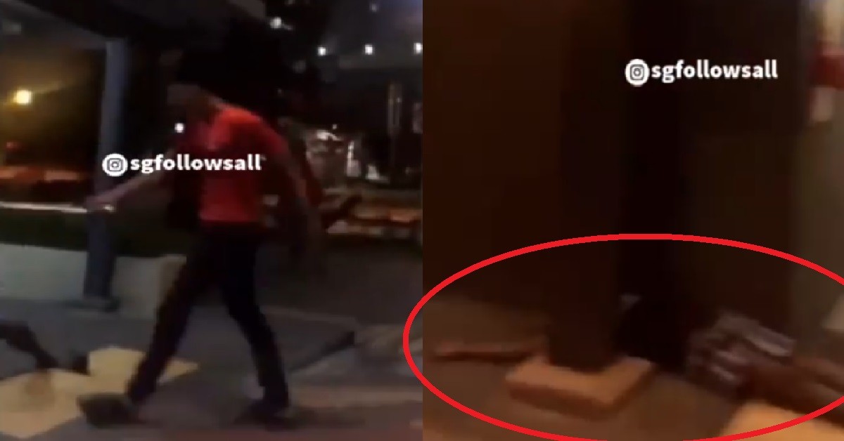 GANGSTERS TAKE PIPE HANTAM GUY UNTIL JIALAT, LIE DOWN MOTIONLESS