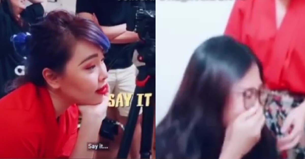 NOC STAFF CRYING ON SET BECAUSE SHE WAS ALLEGEDLY SCARED OF SYLVIA