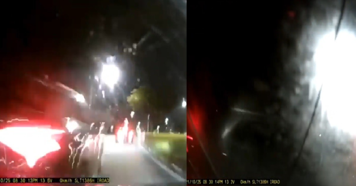 RECKLESS DRIVER SPEEDING ON THE ROAD, CRASHED INTO OTHER CAR