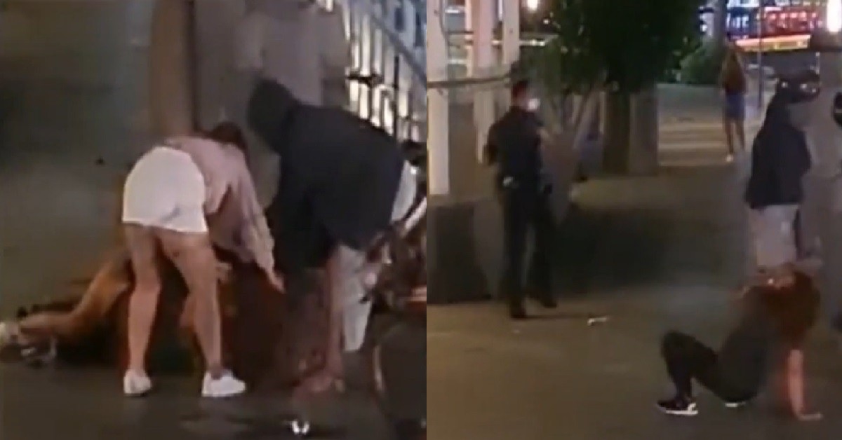 AH LIANS GONE WILD – FIGHTING ON THE FLOOR UNTIL POLICE COME