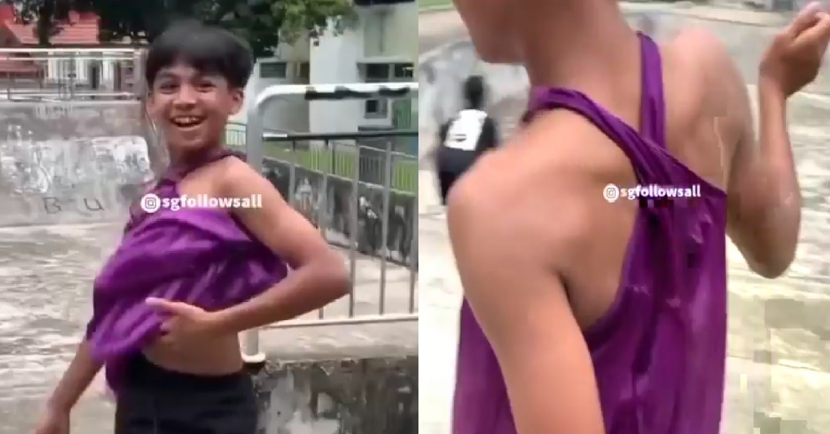 GUY WEAR DRESS TO SKATE, BECAUSE LIDDAT SKATE MORE COOLING