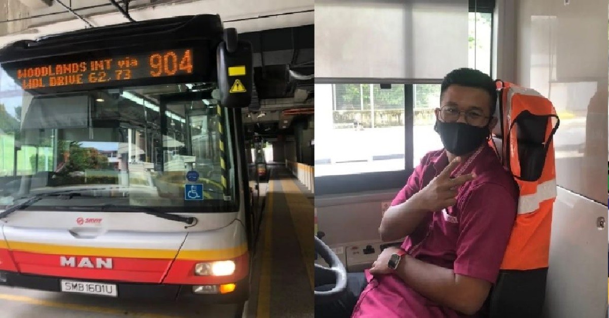 KIND BUS CAPTAIN TAKES PRIDE IN HIS WORK, FRIENDLY AND SINCERE TO COMMUTERS