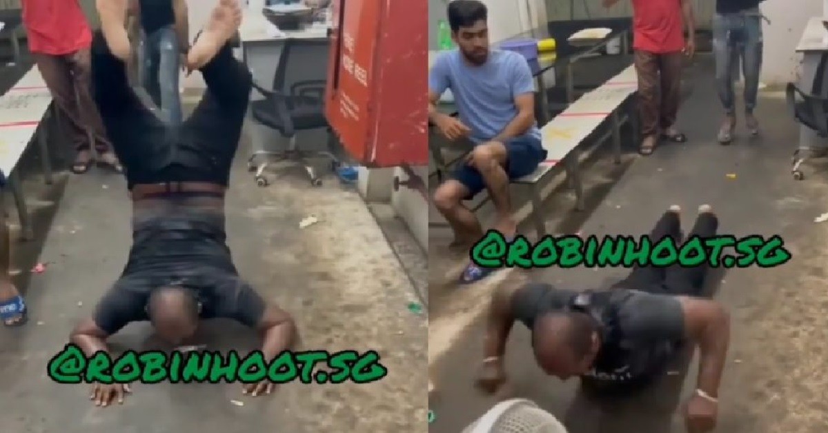 GROUP OF 7 HAVING DRUNKEN PARTY, DANCE LIKE WORM ON FLOOR
