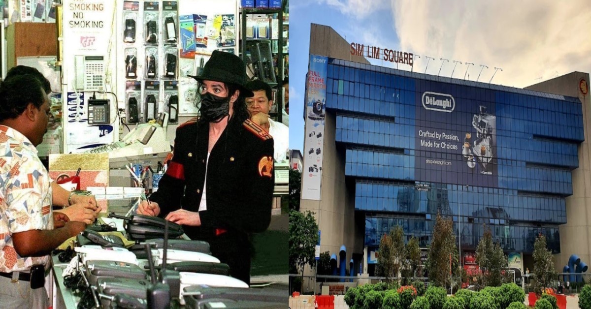 SIM LIM SQUARE SHARES THAT MICHAEL JACKSON VISITED THEM IN 1996
