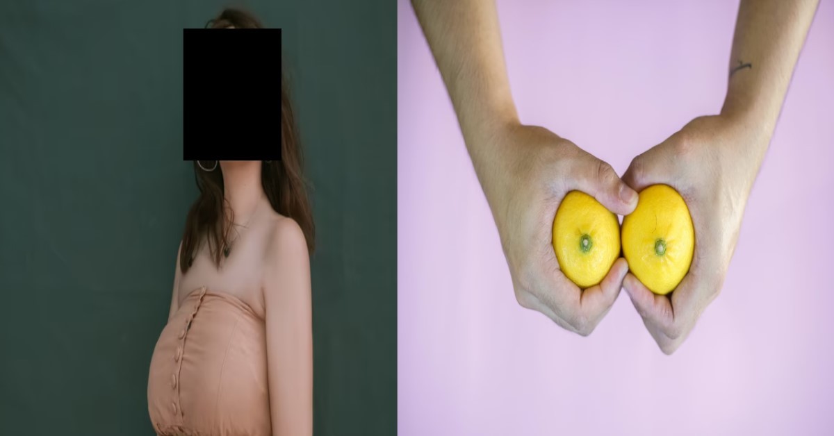 MUM TELLS GIRL THAT SHE WENT TO ‘UPSIZE’ FROM ORANGE TO PAPAYA BECAUSE HER DAD LOVES IT