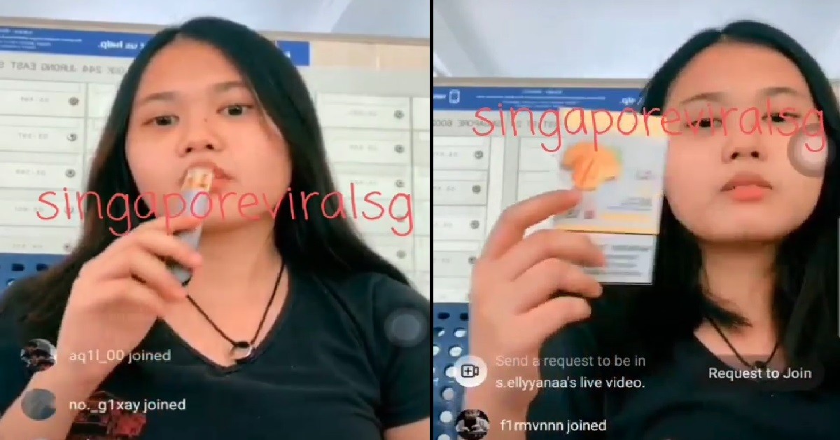 MINAH ILLEGALLY SELLING VAPE DEVICE AND PODS ON INSTAGRAM LIVE