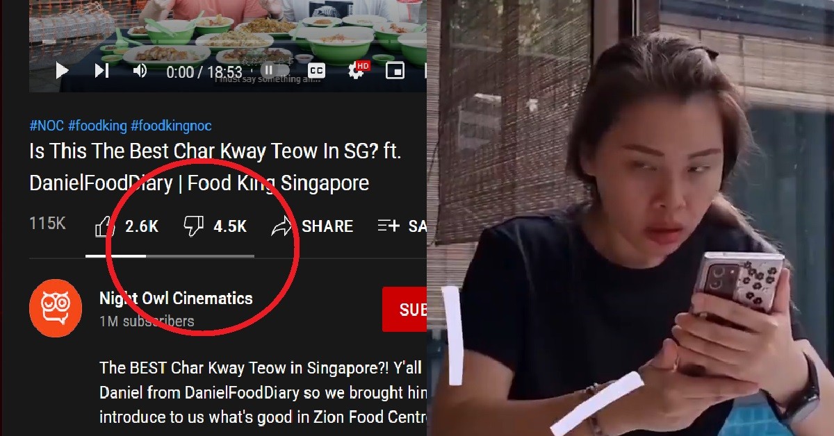 NOC’S FOOD KING VIDEO BOMBED WITH DISLIKES, AMID ALLEGATIONS AGAINST SYLVIA