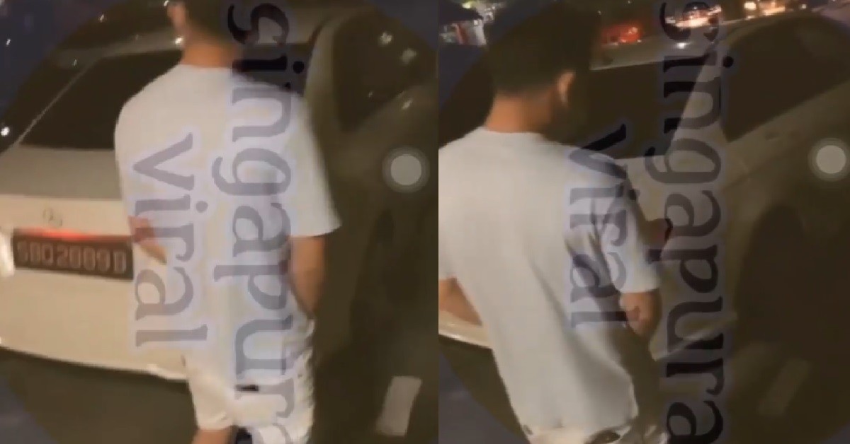 YP PEEING ON STRANGER’S MERCEDES, WANT TO MARK HIS TERRITORY