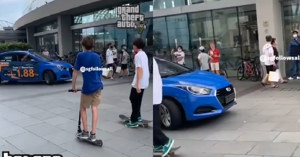 CLEARER VIDEO OF CRAZY TAXI UNCLE SEEN DRIVING AROUND MBS