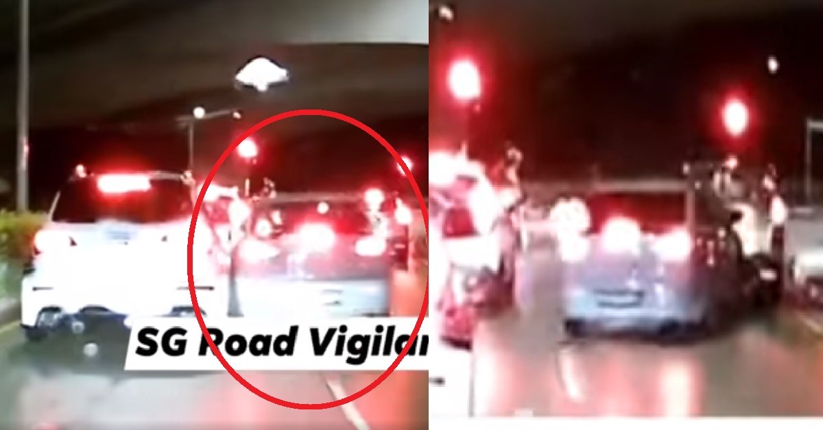 MITSUBISHI LANCER SKID ON ROAD AND CRASHED INTO 4 VEHICLES