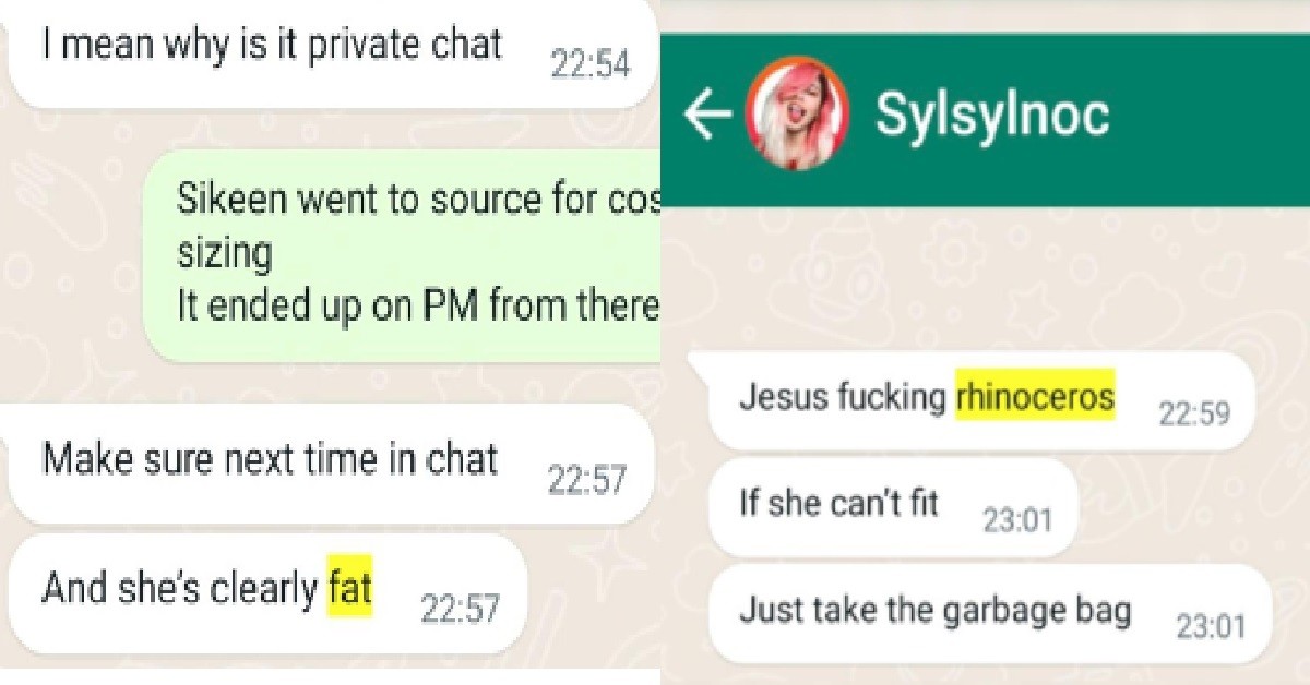 NOC’S SYLVIA ALLEGEDLY SHAMED INFLUENCER FOR BEING FAT