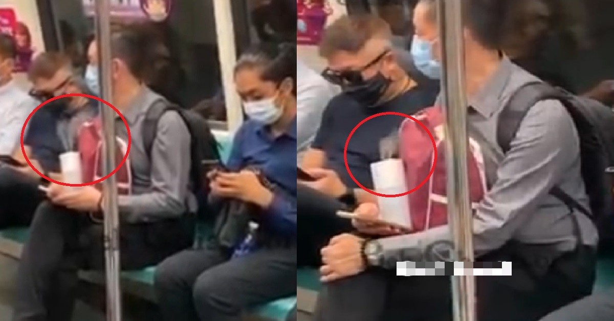 GUY TURN ON HUMIDIFIER INSIDE MRT, WANT TO REFRESH THE CABIN