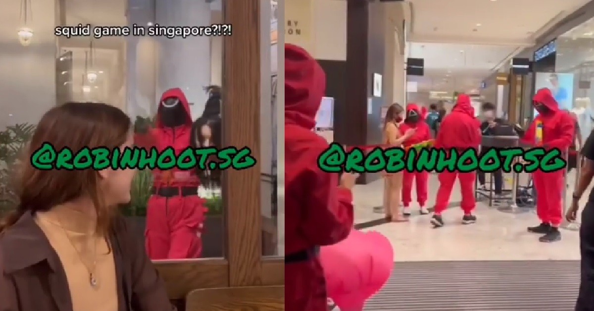 SQUID GAME’S “SOLDIERS” SEEN EVERYWHERE IN S’PORE FOR HALLOWEEN