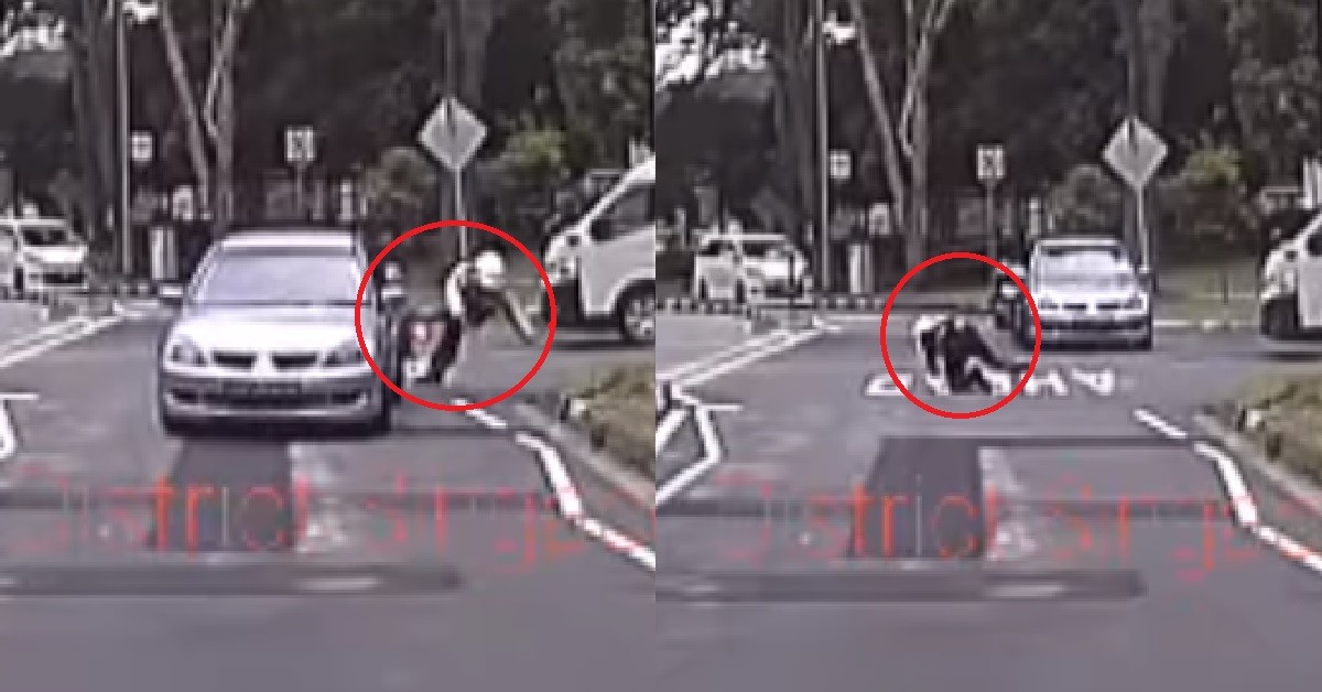 MAN SEEN IN VIRAL VIDEO REVERSING CAR INTO TP OFFICER, CHARGED