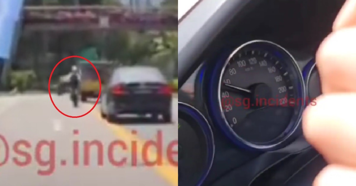 EBIKE SPEEDING IN MIDDLE OF ROAD, DRIVE FASTER THAN CAR @ 60KM/HR