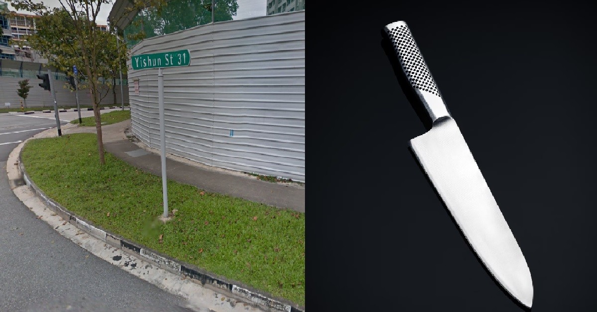 25 Y.O ALLEGEDLY STABBED MAN WITH KNIFE @ YISHUN, ARRESTED