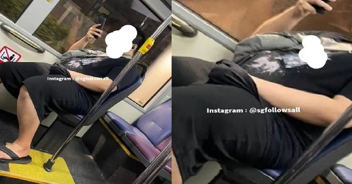 MAN WATCHING “SOMETHING” INSIDE BUS, GRAB HIS OWN KUKUBIRD