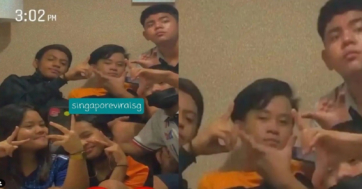 YPS FLASHING ALL KINDS OF GANG SIGNS, ALMOST SUMMONED HANTU