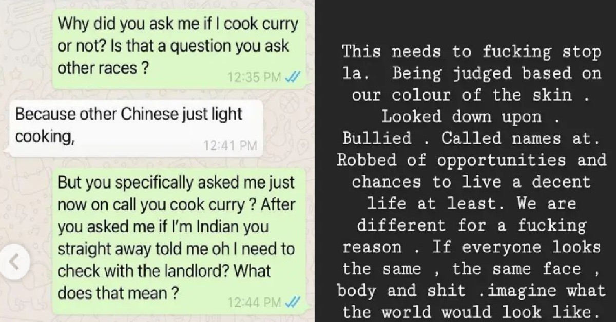PROPERTY AGENT ASKED INDIAN COUPLE IF THEY “COOK CURRY OR NOT”