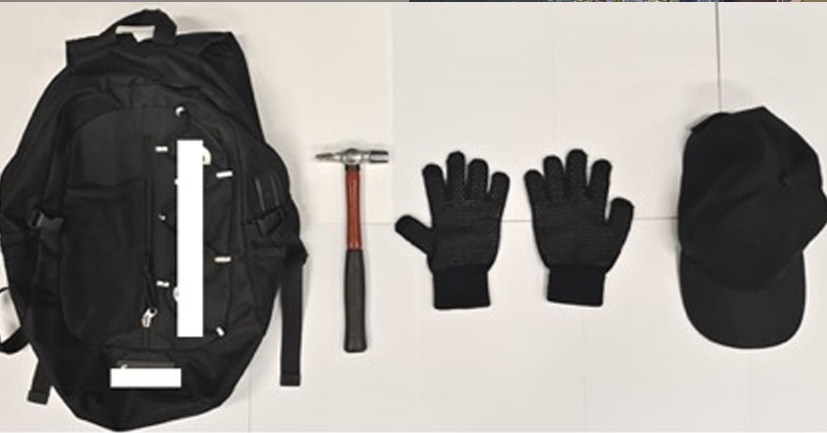 29 Y.O ARMED WITH HAMMER FOR  HOUSEBREAKING, ARRESTED BY POLICE