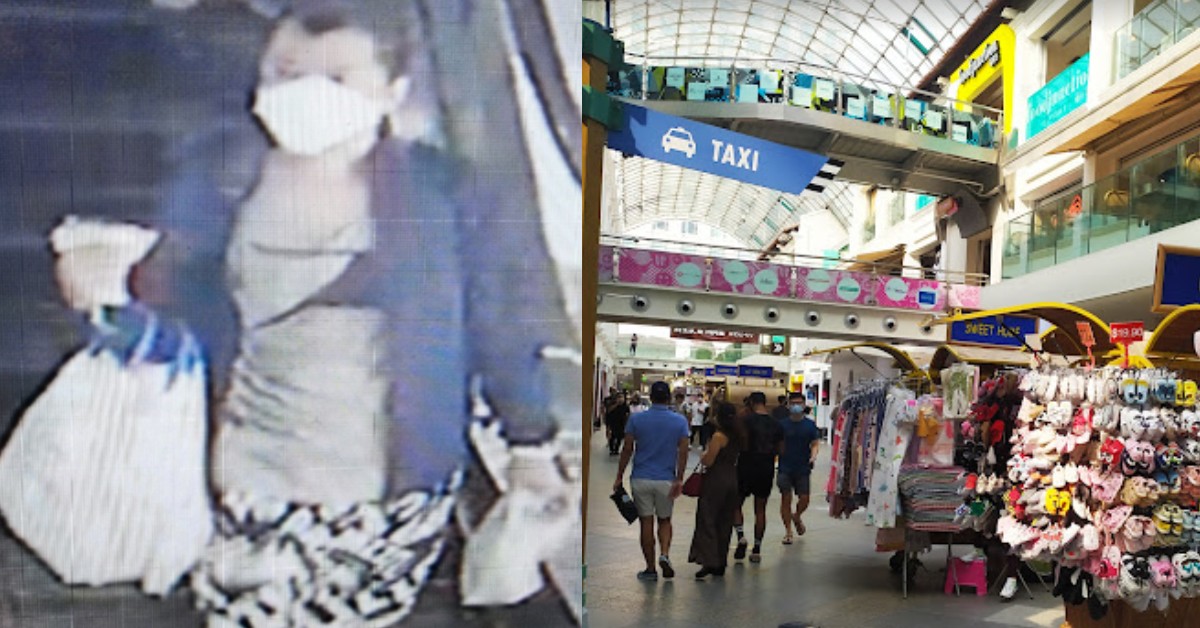SHOP THEFT AT BUGIS JUNCTION, POLICE LOOKING FOR MAN