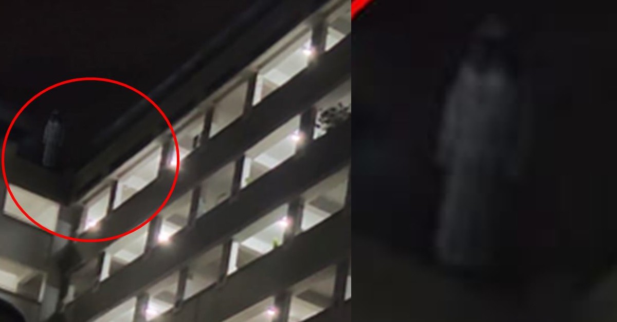GHOST IMAGE CIRCULATING. CLAIMS THAT IT IS SHOT AT JURONG WEST